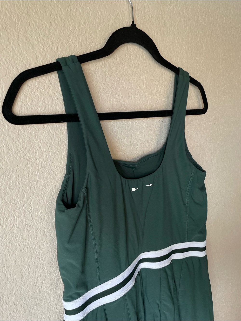 The Upside Peached Lucette Pleated Eden Green Tennis Athletic Mini Dress Size 8 - Picture 6 of 10
